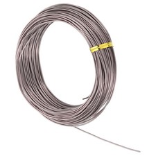 17 Gauge 1.2mm Aluminum Wire 100ft Bendable Metal Craft Armature Wire Brown