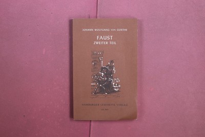 431878 Johann Wolfgang von Goethe FAUST Hamburger Lesehefte Verlag Zweiter Teil