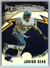 Junior Seau Football Cards and Autograph Memorabilia Guide 16