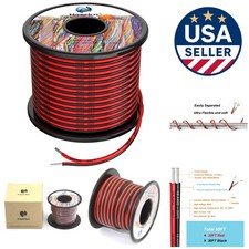 18 AWG Silicone Electrical Wire - 60ft Dual Conductor, Flexible  Easy to Use