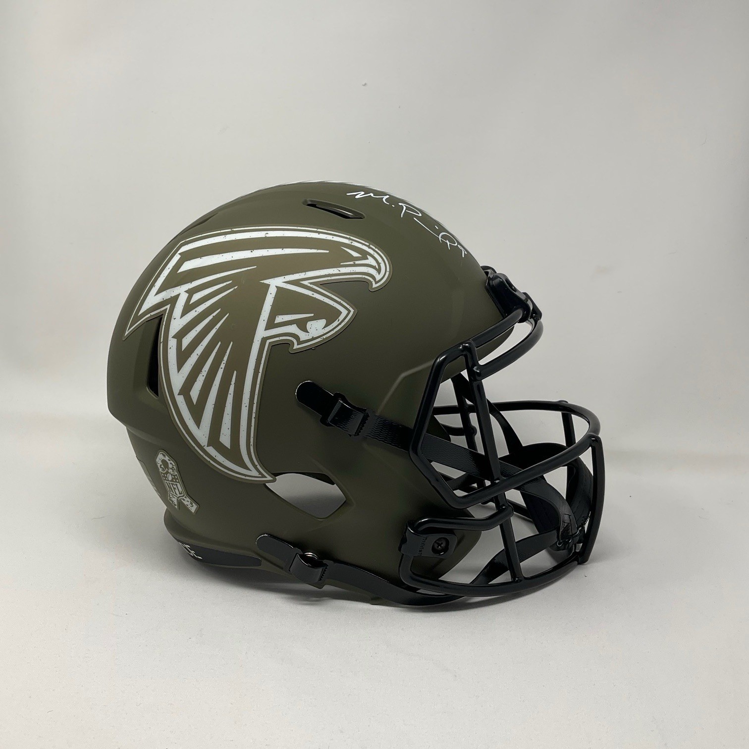 Michael Penix Jr. Autographed Signed Atlanta Falcons Full Size STS Speed Helmet Beckett 