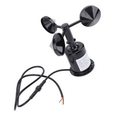 0 To 5V Output Anemometer Easy To Install Pressure Resistance 3 Cups Wind Speed