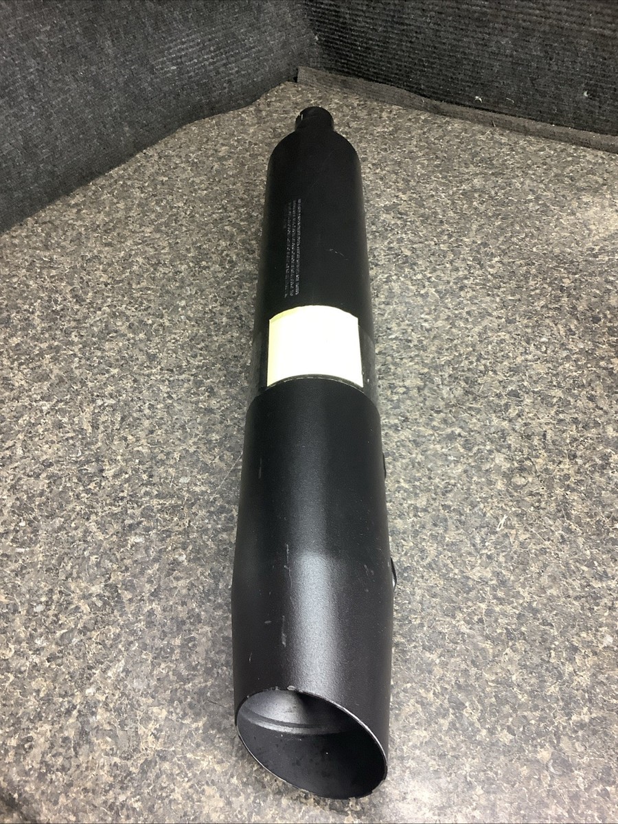 HARLEY DAVIDSON TOURING M8 STOCK RIGHT SIDE EXHAUST PIPE BLACK 92C