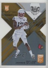 2017 Panini Elite Draft Picks Status Orange Die-Cut James Quick #171 0c6