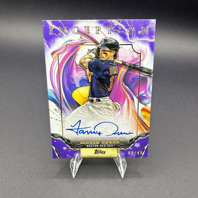 CHASE PACK !Topps 2025 Inception Jarren Duran Rookie & Emerging Stars Auto /49