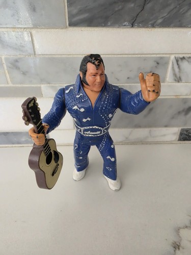 WWF Hasbro Honky Tonk Man & Guitar 1991 Series 2 V...
