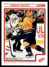 2012-13 Score Jordin Tootoo Detroit Red Wings #183