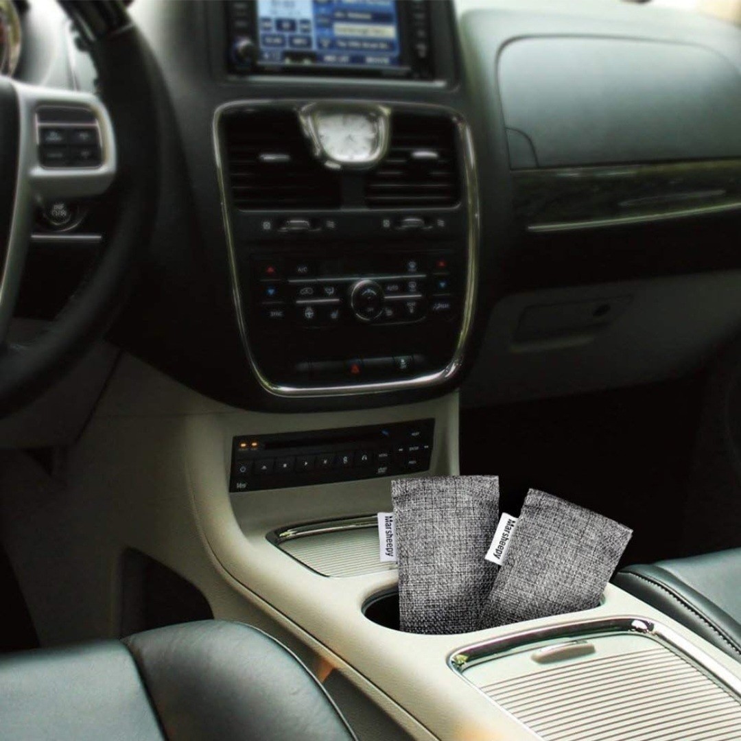 Marsheepy Activated Bamboo Charcoal Air Purifying Bags 2 Pack