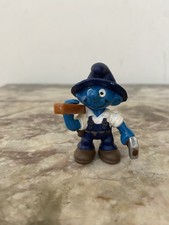 SCHTROUMPF : Figurine 20471 CHARPENTIER  ( Smurf Pitufo Pitufo Schlumpfe )