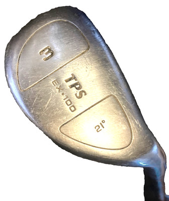 #3 Iron TPS Hybrid EX100 21° PowerBilt Opti Flex Graphite Shaft 41.5'' PET RESCUE