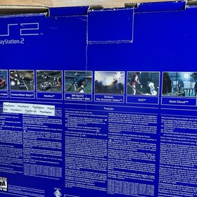 Sony PlayStation 2 PS2 Fat Console System Box Manual Styrofoam ONLY SCPH-30001