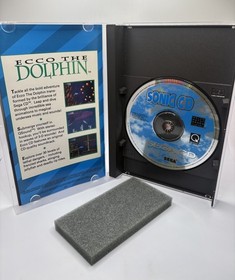 Sonic CD for Sega CD &mdash; Complete in Case (CIB) w/ Manual Clean