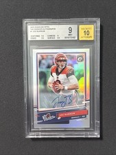 🔥🔥JOE BURROW ROOKIE🔥🔥2020 Panini Donruss Optic The Rookies AUTO