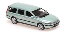 Volvo V70 Break 2000 Light Green 1:43 Diecast Model Car | Minichamps