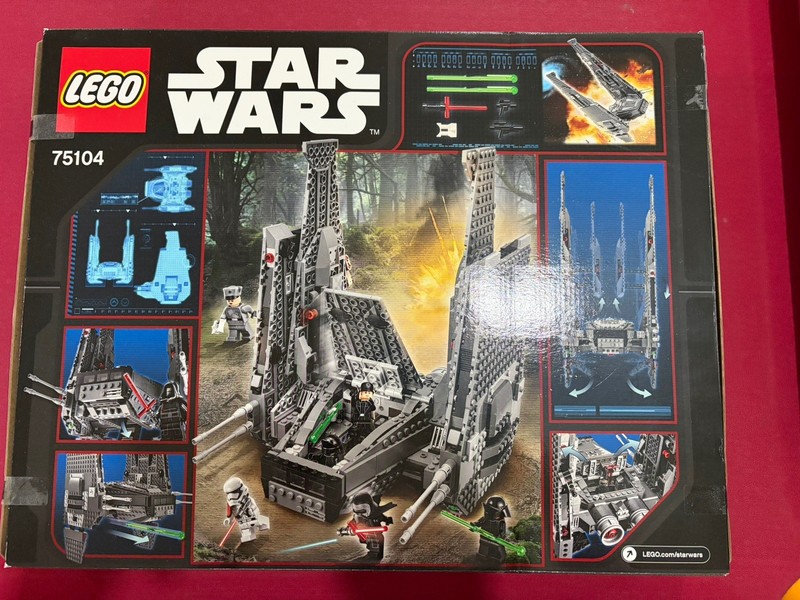 LEGO Star Wars: Kylo Ren's Command Shuttle (75104)-New, Sealed, Retired