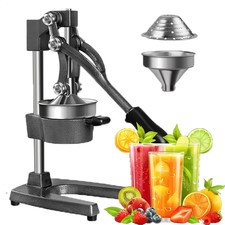 Heavy-Duty Cast Iron Orange Juicer Commercial Manual Press Citrus Squeezer
