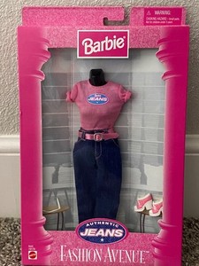 Authentic Fashion Avenue Jeans Barbie NRFB Hard to find 19179