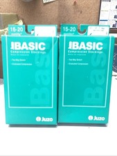 2- Juzo BASIC 4410 Knee High Stockings Compression 15-20 Size 11 Beige New