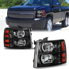 Headlight Front for Chevy Silverado 2500HD/3500HD 2007-2014