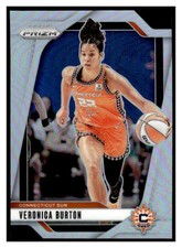 2024 Panini Prizm WNBA Silver Prizms 35 Veronica Burton Connecticut Sun