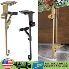 Home Fireplace Stocking and Garland Hanger - Each Mantle Holder Has Two Hooks