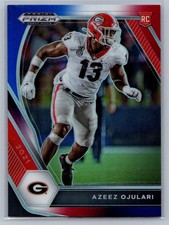 2021 Panini Prizm Draft Picks Football RC BASE Red White Blue Pick - Choose Card
