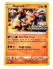 Regirock - (Prerelease) [Staff] SM74 Sm Holo on eBay