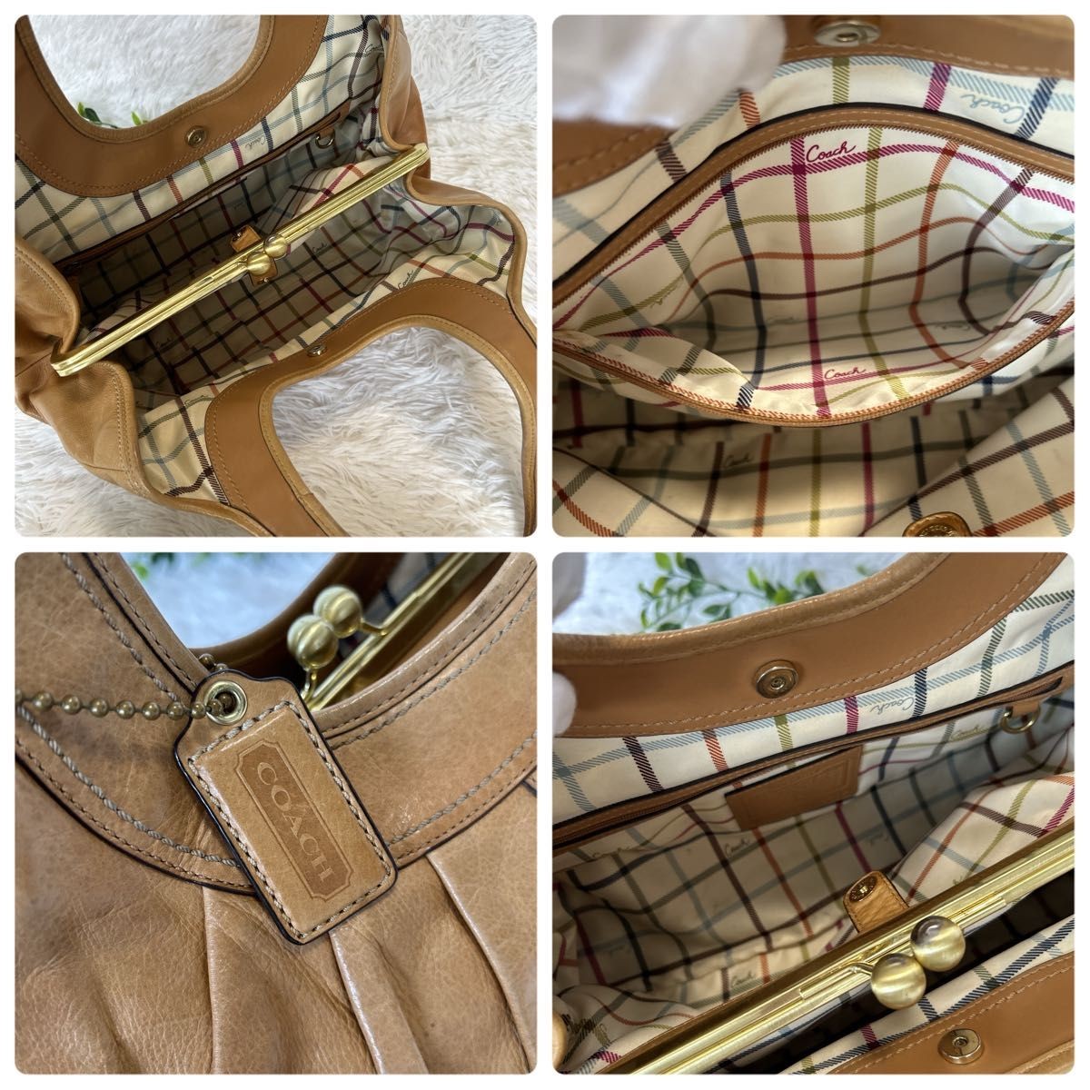 Coach Ergo Pleated Frame Satchel Bag y2k COACH Ergo K… - Gem