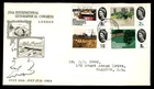 Mayfairstamps Great Britain FDC 1964 Internatl Geographical Congress Combo First