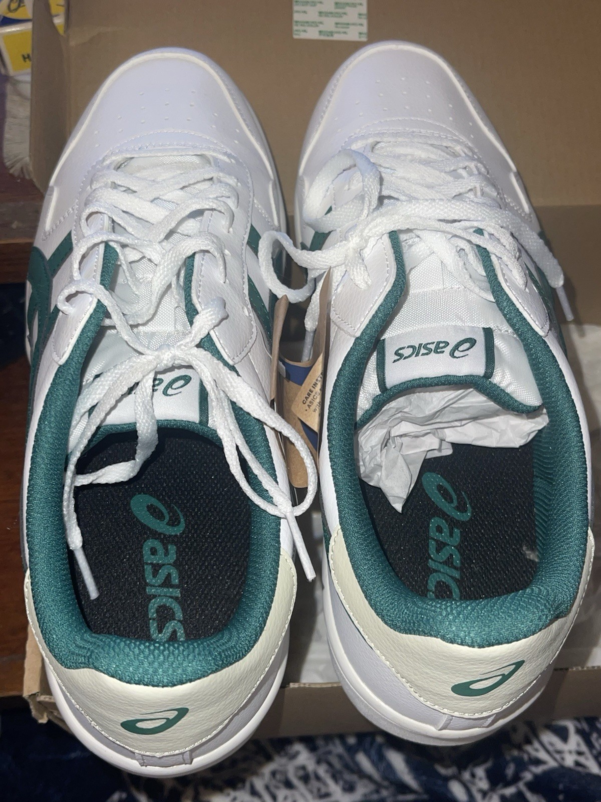 ASICS JAPAN S Golf Shoes 1111A260-102 White Jasper Green Mens Size 11 BNIB thumbnail 5