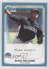 2011 Bowman Prospects Blue 149/500 Juan Nicasio #BP46 3d5