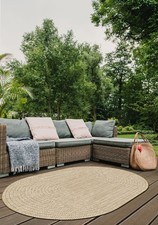 Decking Rugs Outside Round Mats Large Patio Circle Herringbone Design Inside