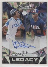 2019 Panini Contenders Draft Picks Cracked Ice 11/23 Riley Greene #9 Auto 1v3