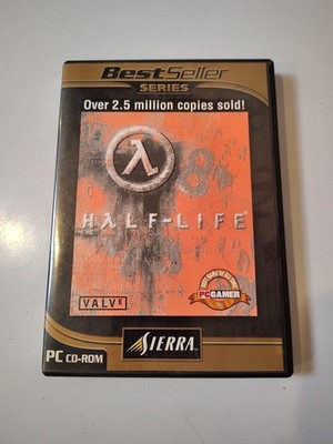 Half-Life Best Seller Series (PC CD-ROM 2001) Complete Hard Case w/Manual