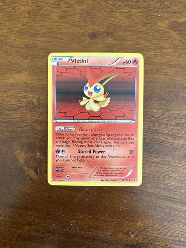 Victini 14/101 BW Noble Victories Holo Rare Pokémon TCG NM