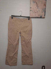 Tommy Hilfiger Pants Womens Size 10 Stretch Khaki Janie Fit Flap Pockets