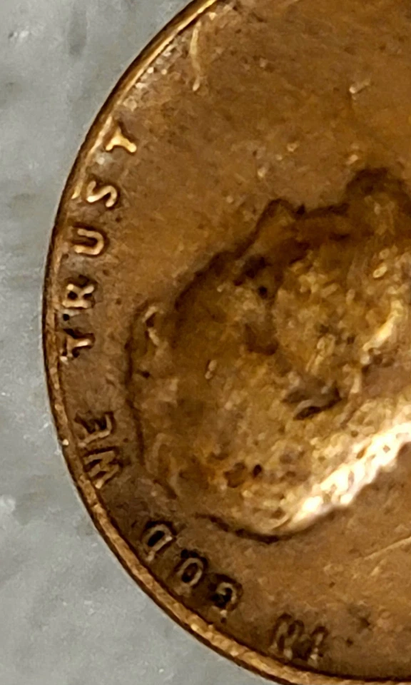 Lincoln Wheat Penny 1941 - sin marca de ceca - L y W - en la llanta errores ambos lados (raro) Foto 4 de 4