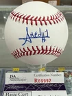 AMED ROSARIO Autographed Baseball ROMLB New York Yankees JSA ~ R69992