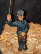 Kutscher, Bauer, Massefigur, 5,5 cm