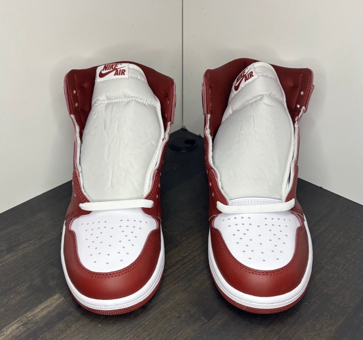 Size 13 - Nike Air Jordan 1 Retro OG High ‘Artisanal Team Red’ (NEW WITH BOX) thumbnail 3