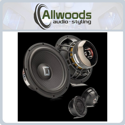Gladen Sigma 165.2 AC 2 way 6.5'' Active Component speaker set 175W rms 3Ohm