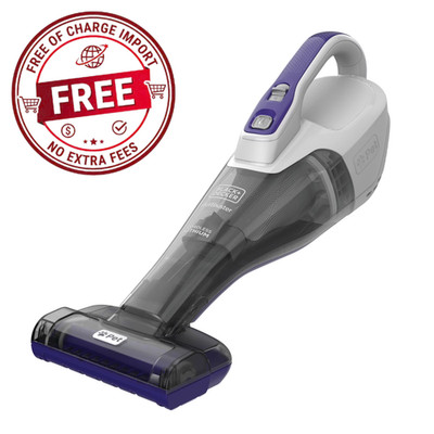 BLACK+DECKER Furbuster Cordless Handheld Vacuum, Powerful Suction, HLVB315JP07W