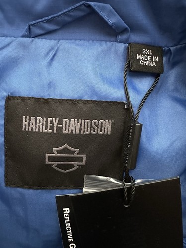 Harley Davidson Motorcycle #1 USA Racing Department Vest Jacket Men’s Size 3XL - Picture 6 of 7