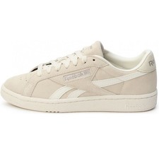 Reebok Club C Grounds UK Chalk Sand Beige Women Casual Shoes Sneakers 7.5, 8.5