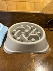 New lot 2 Non Slip Small Slow Feeder Cat Dog Bowls, Anti-Choking Puzzle Cat Dog — photo 4