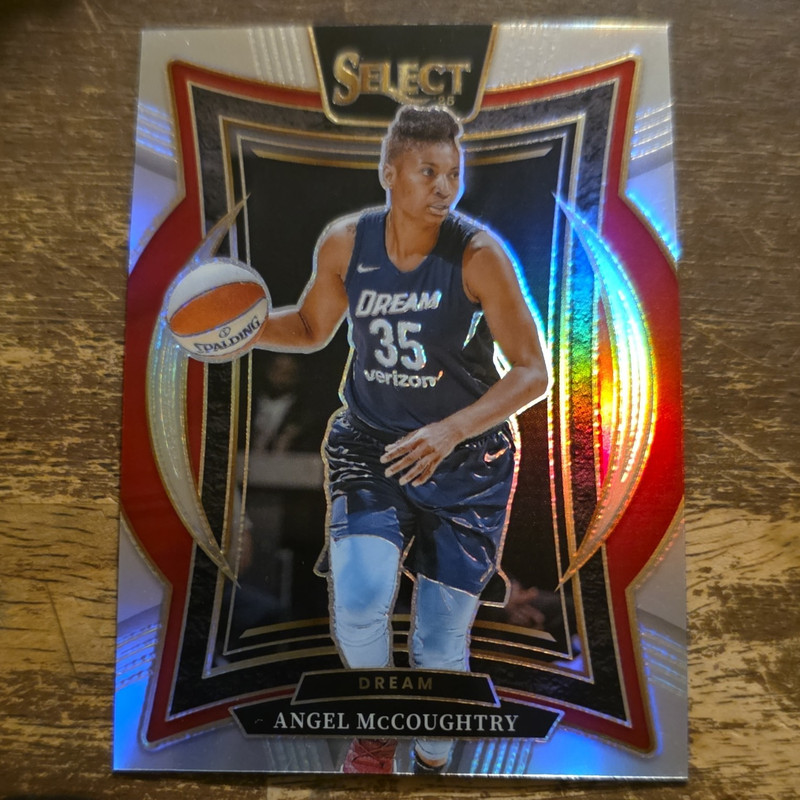 Panini 2025 WNBA Select Concourse Prizm Angel McCoughtry Atlanta Dream #34
