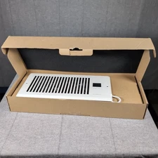 AIRTAP T4 White, Quiet Register Booster Fan, Heating / Cooling 4 x 10” Register