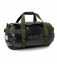 Roark Pony Keg 60L Duffel Black RA202 Water Resistant Travel Bag NWT
