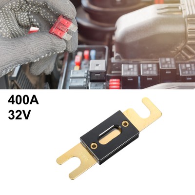 ANL AFS Mini ANL Sicherung 400A für Auto Fahrzeug Motorrad Boot Audio CDs