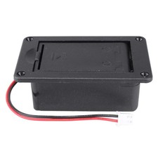 Guitar Pickup Battery Box 9V Case Cover Holders for Black